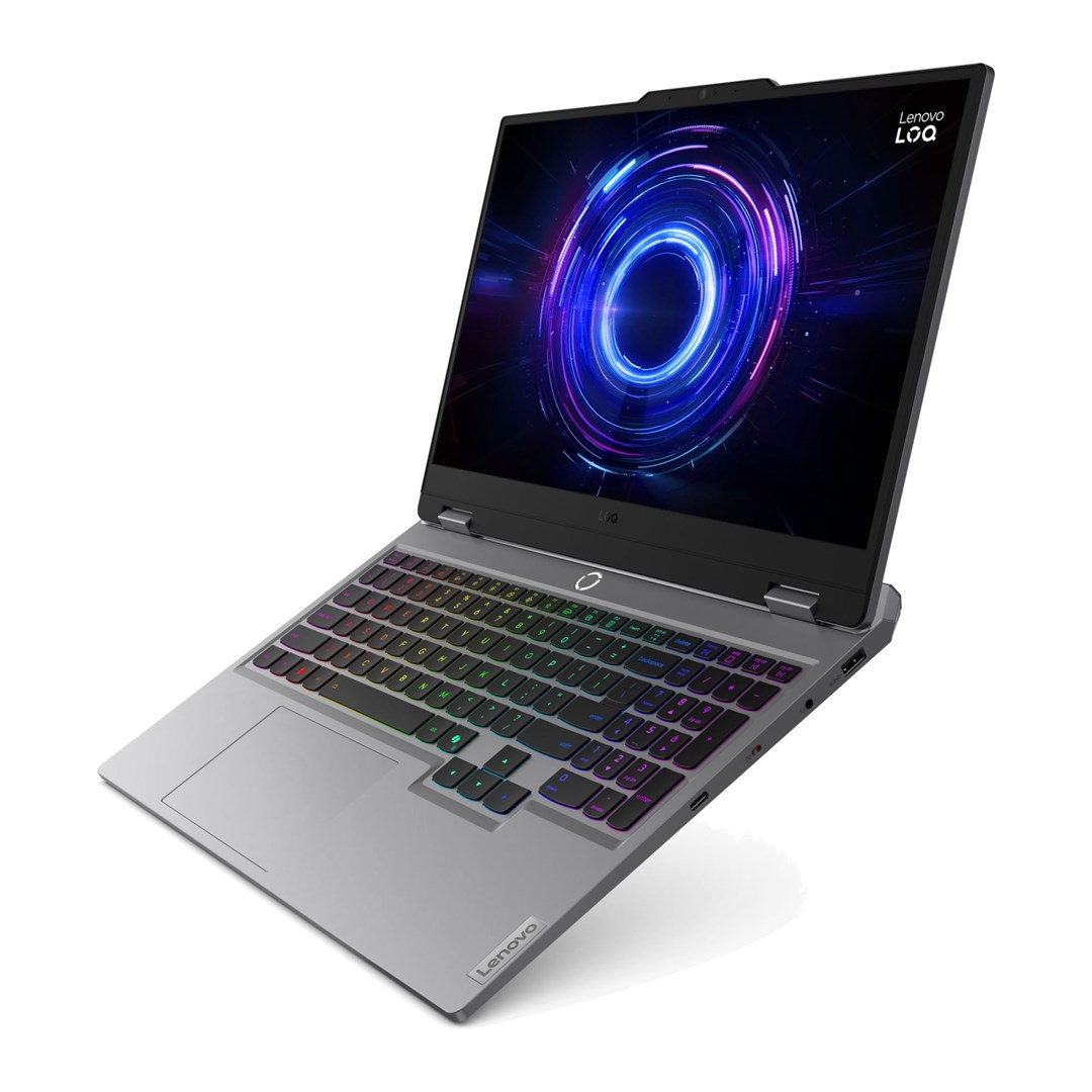 Laptop LENOVO LOQ 15IRX10 (i5-13450HX, 15.6" FHD IPS 300nits Anti-glare, 144Hz, 16GB DDR5, SSD1TB, GeForce RTX 5050 8GB, 60Wh, NoOS, Luna Grey) – internacionalna non HR tipkovnica-3
