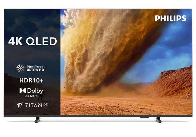 TV PHILIPS 75PUS7810/12 75" (QLED 190 cm, 4K UHD, Titan OS, HDR10+, DVB-T/T2/C/S/S2, crna boja)-1