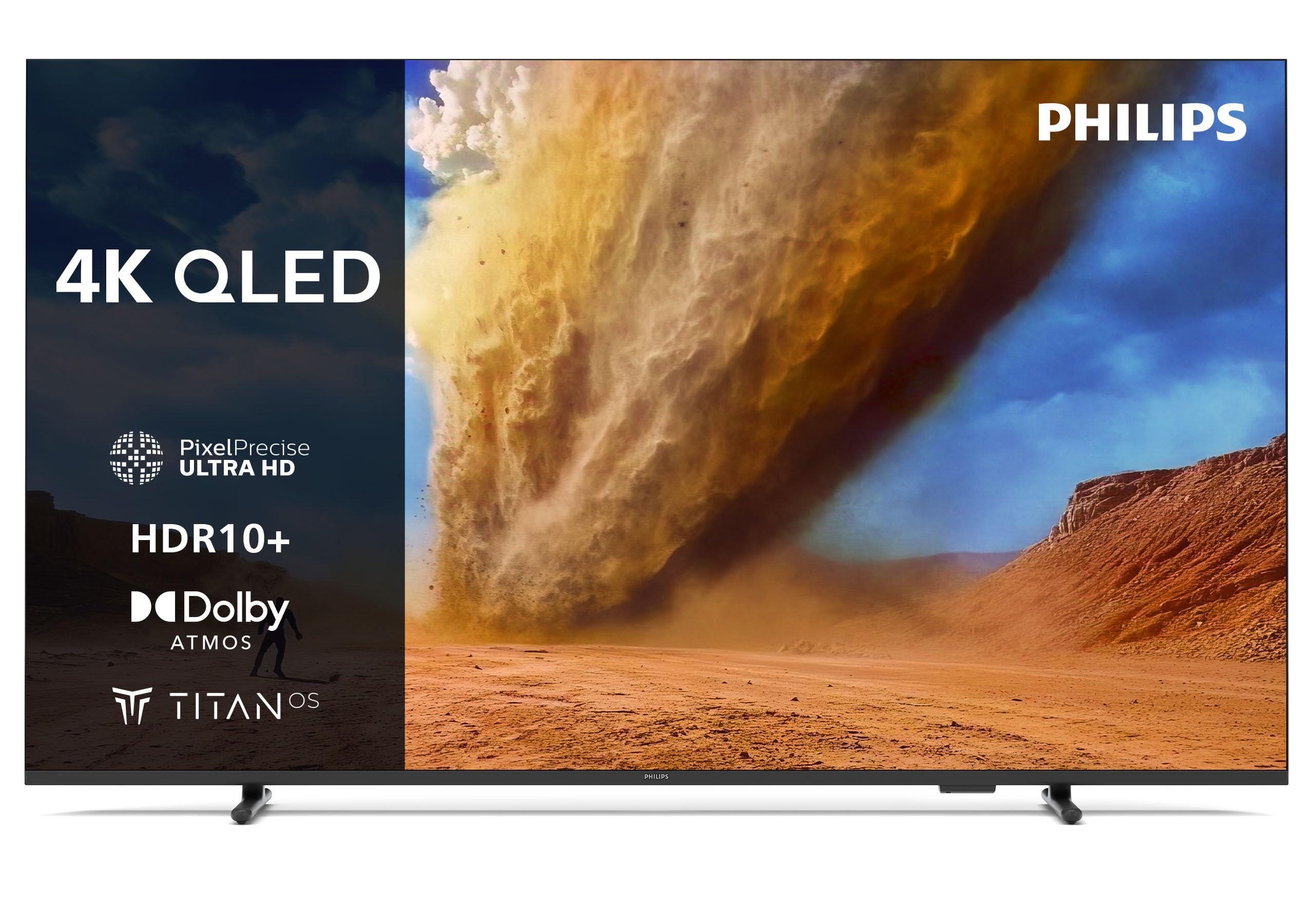 TV PHILIPS 75PUS7810/12 75" (QLED 190 cm, 4K UHD, Titan OS, HDR10+, DVB-T/T2/C/S/S2, crna boja)-0