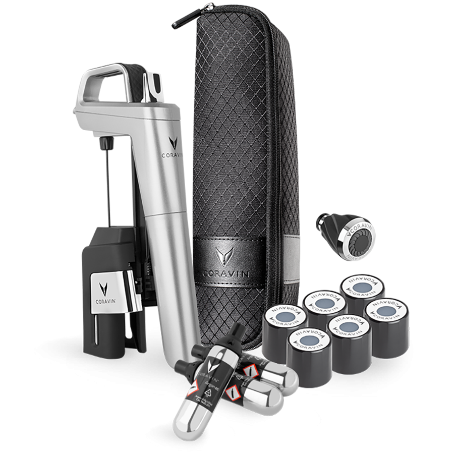 Sustav za očuvanje vina CORAVIN Timeless Six+ (Srebrni)-0