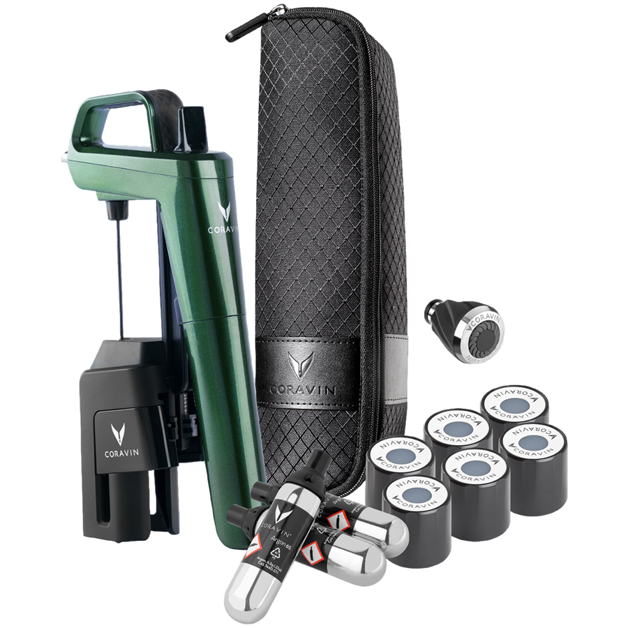 Sustav za očuvanje vina CORAVIN Timeless Six+ (Zeleni)-2
