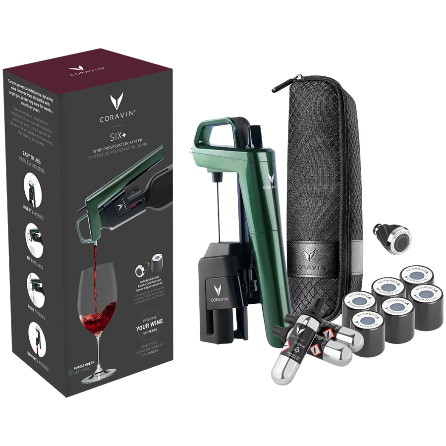 Sustav za očuvanje vina CORAVIN Timeless Six+ (Zeleni)-6