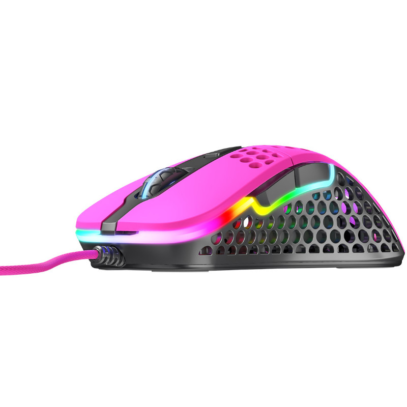 Igraći miš CHERRY XTRFY M4 RGB 16000 cpi, USB, rozi-0