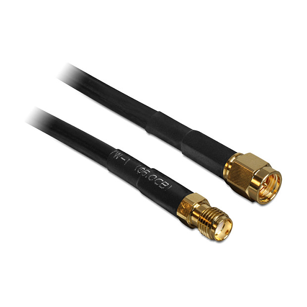 Antenski produžni kabel DELOCK SMA M > SMA Ž CFD200 (10m, 50 Ohm, niski gubici)-0