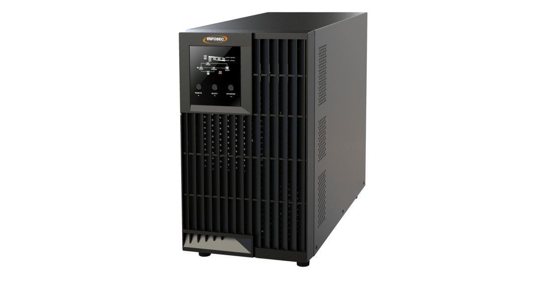 UPS Infosec E4 Value 3000 (Double-conversion (Online), 3 kVA, 2400 W, 4 AC izlaza)-1