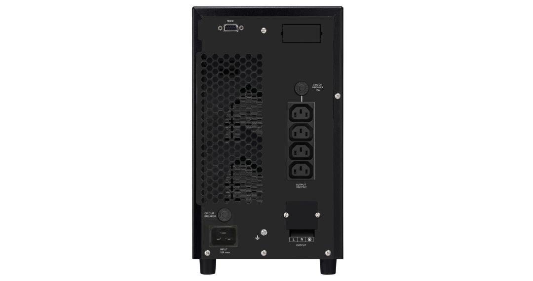 UPS Infosec E4 Value 3000 (Double-conversion (Online), 3 kVA, 2400 W, 4 AC izlaza)-2