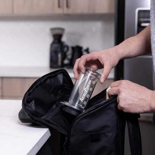 AeroPress Clear Coffee maker (ručna, za 1-3 šalice, brzo kuhanje)-4