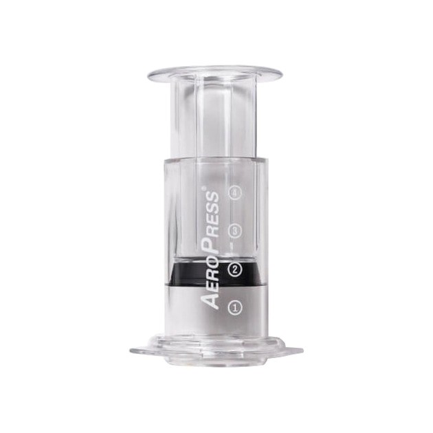 AeroPress Clear Coffee maker (ručna, za 1-3 šalice, brzo kuhanje)-0
