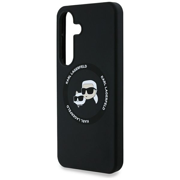 Maska TPU KARL LAGERFELD za Samsung Galaxy S25 KLHCS25SSKCHTCK-0