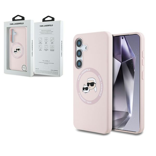 Maska TPU KARL LAGERFELD za Samsung Galaxy S25 Ultra KLHCS25LSKCHTCP-0