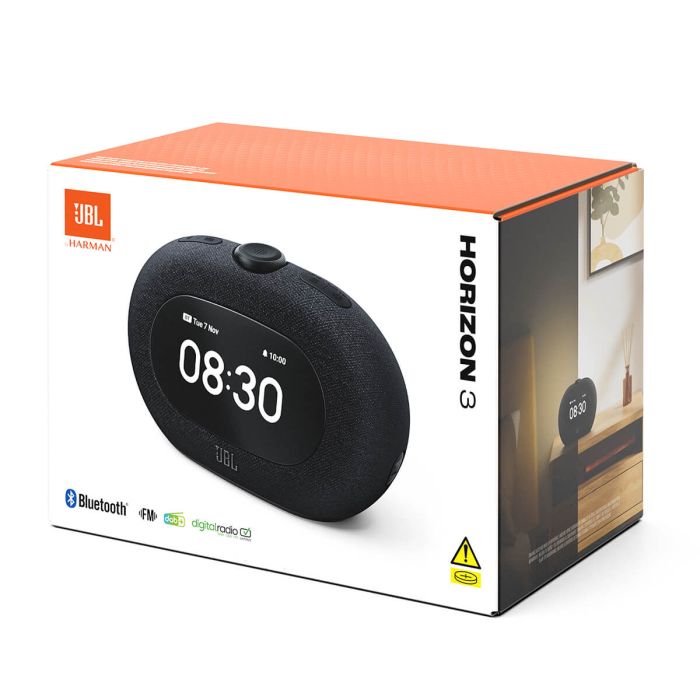 Zvučnik /budilica JBL Horizon 3, crni-5