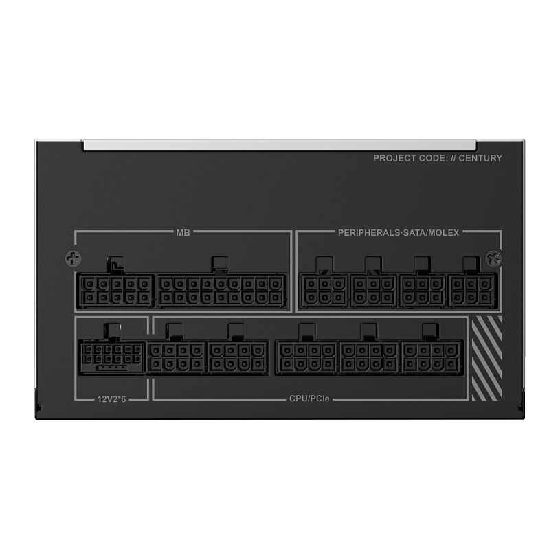 Napajanje MONTECH Power Supply Century II 1200W 80+ (1200W, ATX 3.1)-5