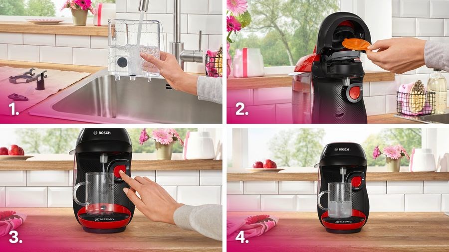 Kapsulna kavovarica BOSCH Tassimo Happy TAS103E (Fully-auto, 0.7 L)-6