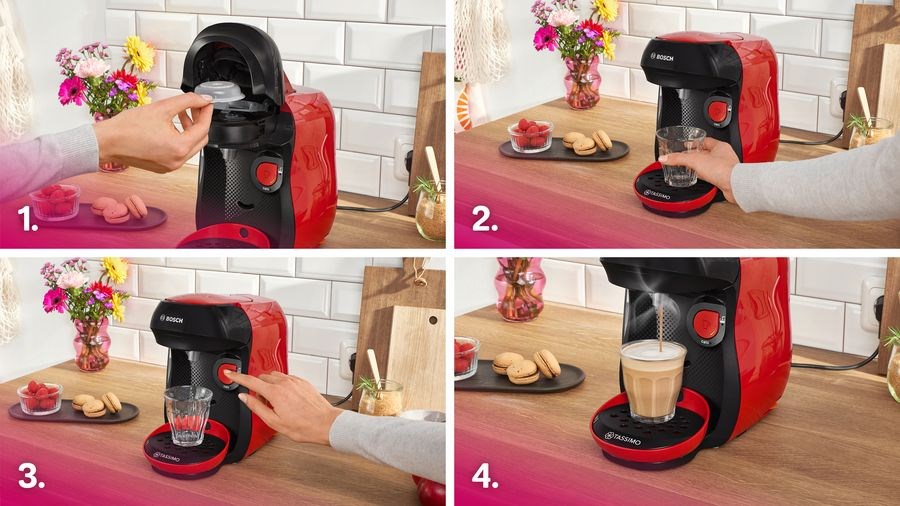 Kapsulna kavovarica BOSCH Tassimo Happy TAS103E (Fully-auto, 0.7 L)-3