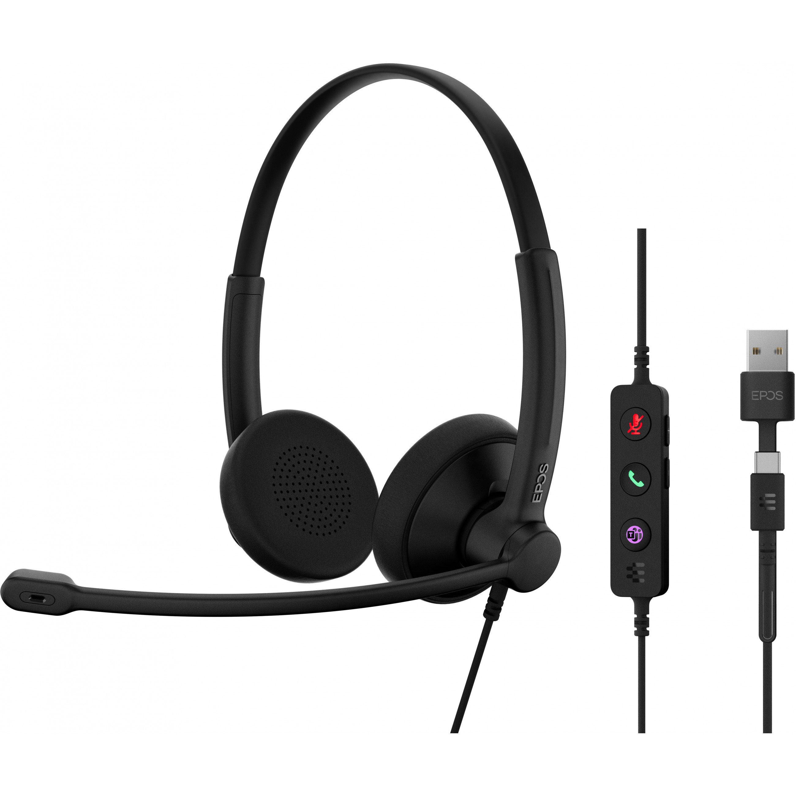 Slušalice EPOS IMPACT 100 MS Stereo USB-C+A Headset-2