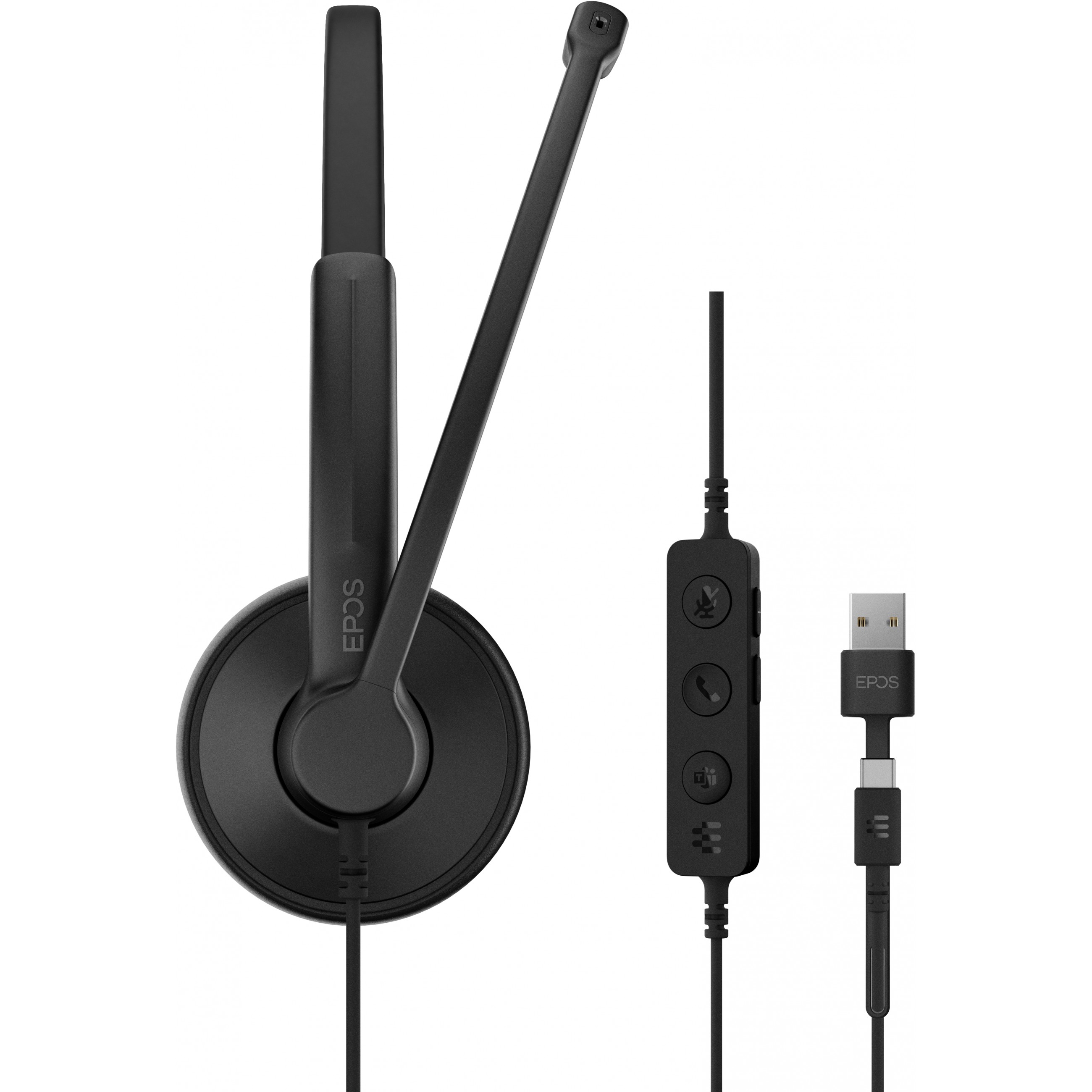 Slušalice EPOS IMPACT 100 MS Stereo USB-C+A Headset-6