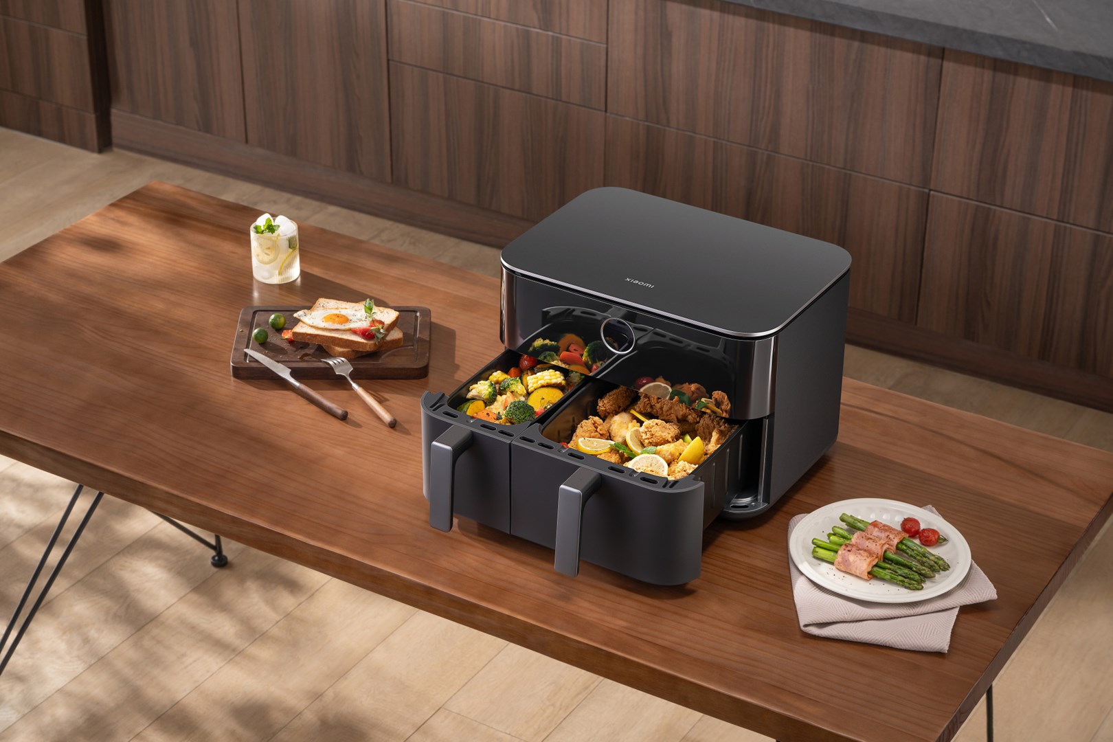 Friteza XIAOMI MAF-D1001 Double 10 L Stand-alone 2700 W (Crna)-4