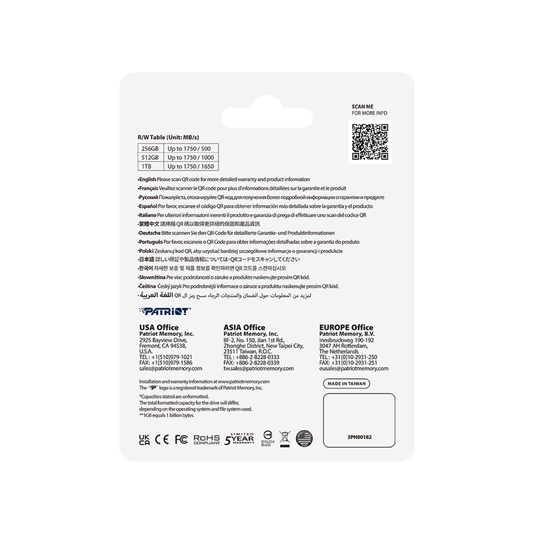 Memorijska kartica PATRIOT EP CFexpress Type B 1TB (1750/1500 MB/s)-5