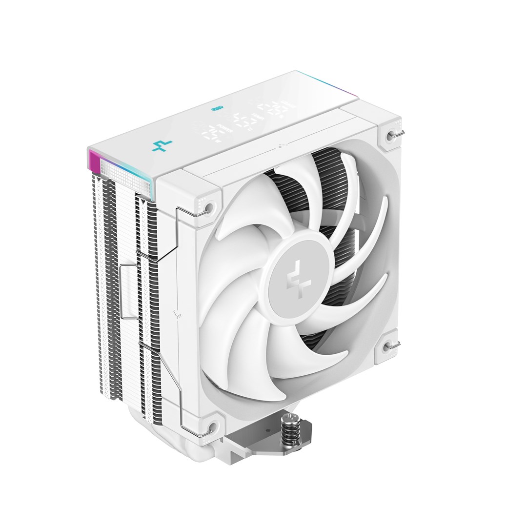 Procesorski hladnjak DEEPCOOL AK400 Digital PRO WH (12 cm, Bijeli)-0
