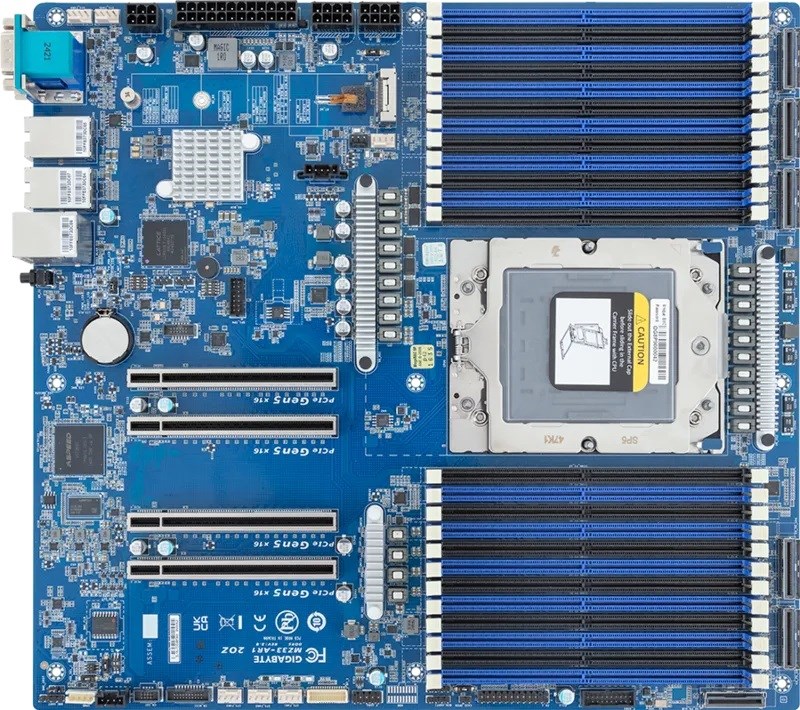 Ploča glavna GIGABYTE MZ33-AR1 SP5 (AMD)-0