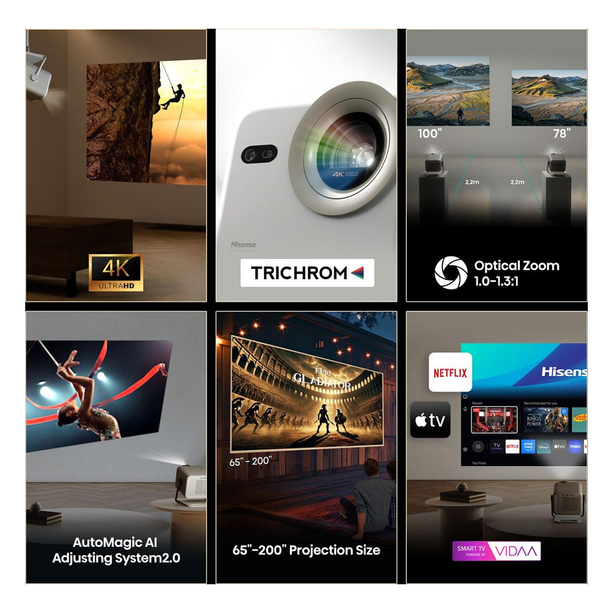 Projektor HISENSE M2PRO Laser 4K-4