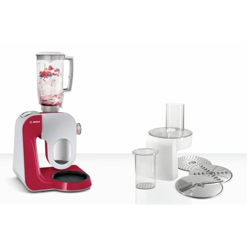 Kuhinjski robot BOSCH MUM58720 (Snaga 1000 W, Kapacitet 3.9 L, Boja siva, crvena, nehrđajući čelik)-4