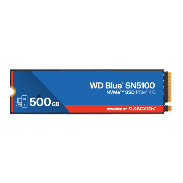 SSD WESTERN DIGITAL SanDisk 500GB WD Blue® SN5100 NVMe™-5