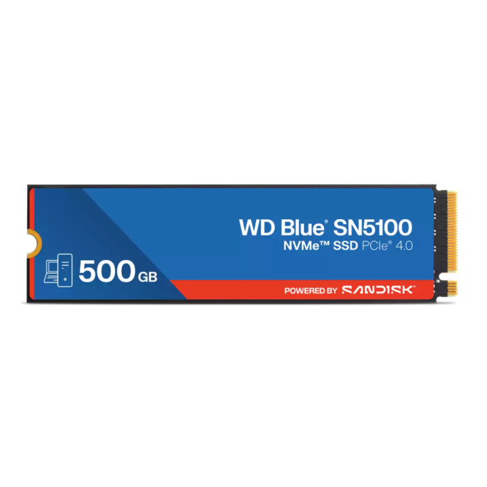 SSD WESTERN DIGITAL SanDisk 500GB WD Blue® SN5100 NVMe™-1
