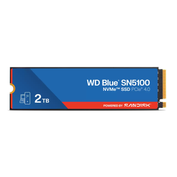 SSD WESTERN DIGITAL SanDisk 2TB WD Blue® SN5100 NVMe™-1