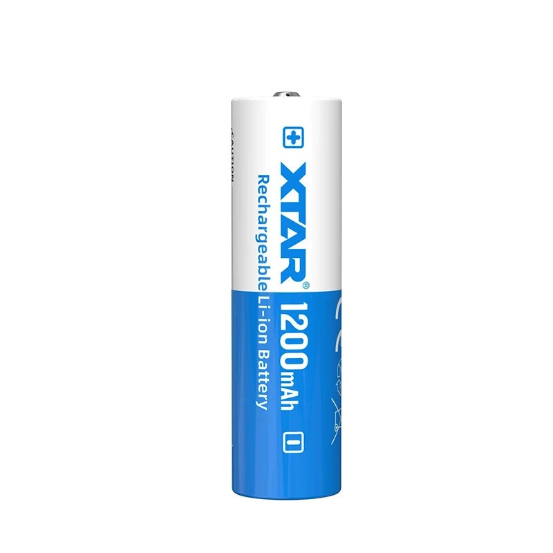 Baterija XTAR 14500/AA/R6 (3,7V, Li-ion, 1200 mAh)-0