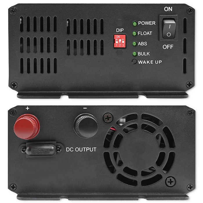 Punjač akumulatora QOLTEC Smart Monolith (10A, 24V, za LiFePO4/AGM/GEL/SLA)-7