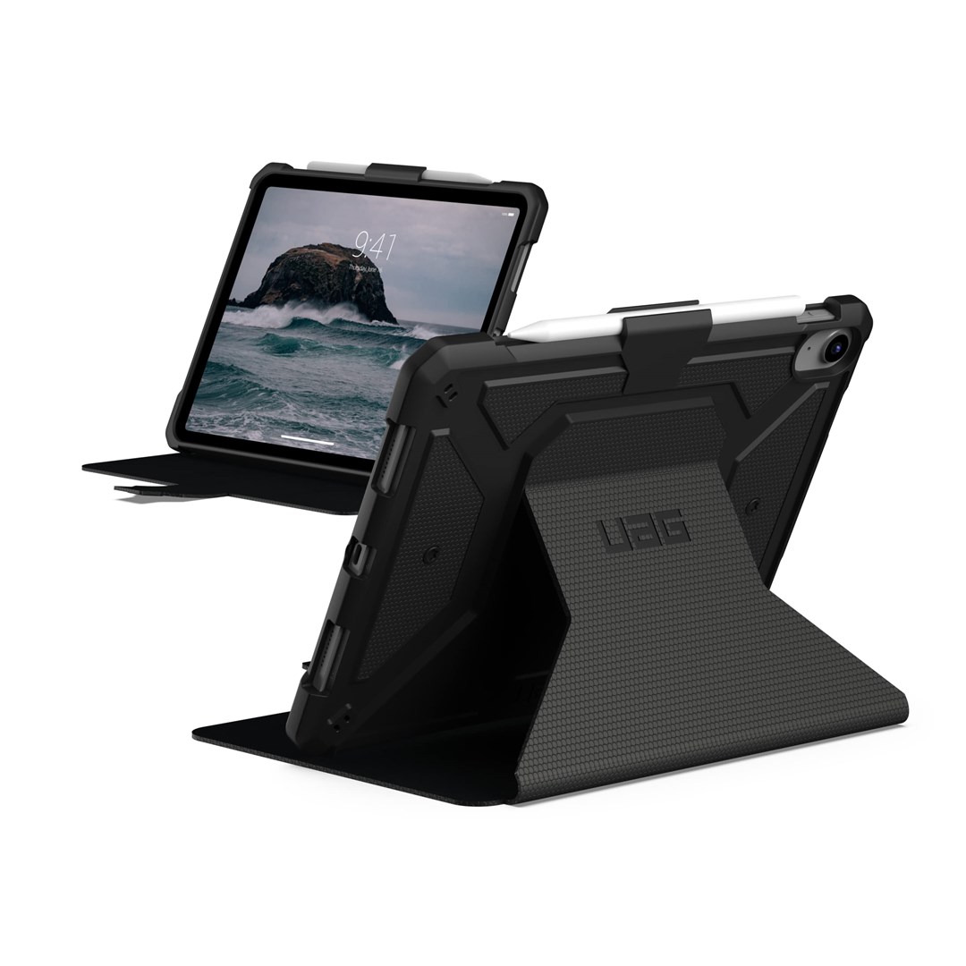 Zaštitna maska za tablet URBAN ARMOR GEAR Metropolis SE za Apple iPad 10.9" (10. gen), crna-0