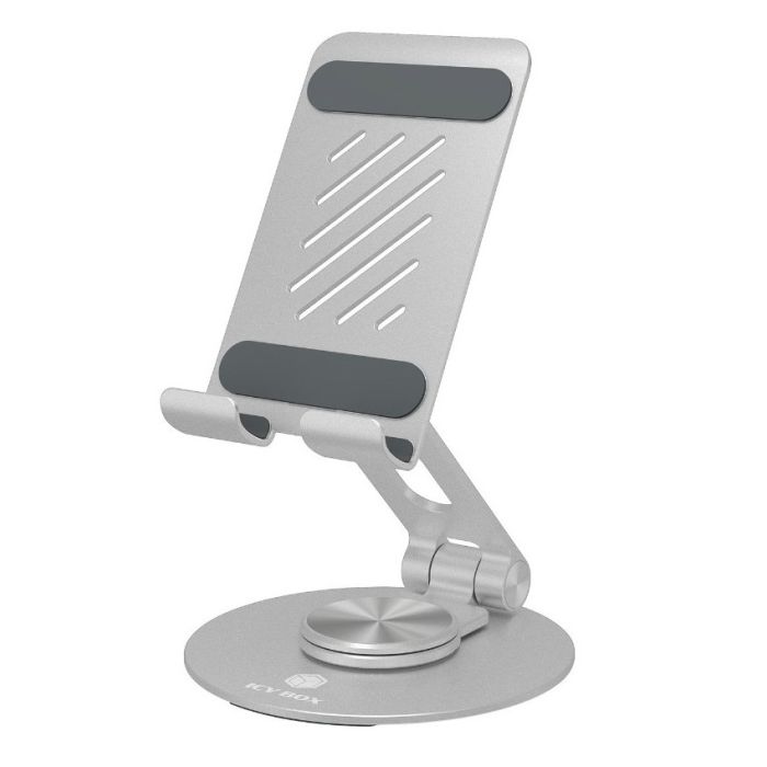 IcyBox IB-TH201-R vrtljiv nosilec za tablice in mobilne telefone do 12,9"-6