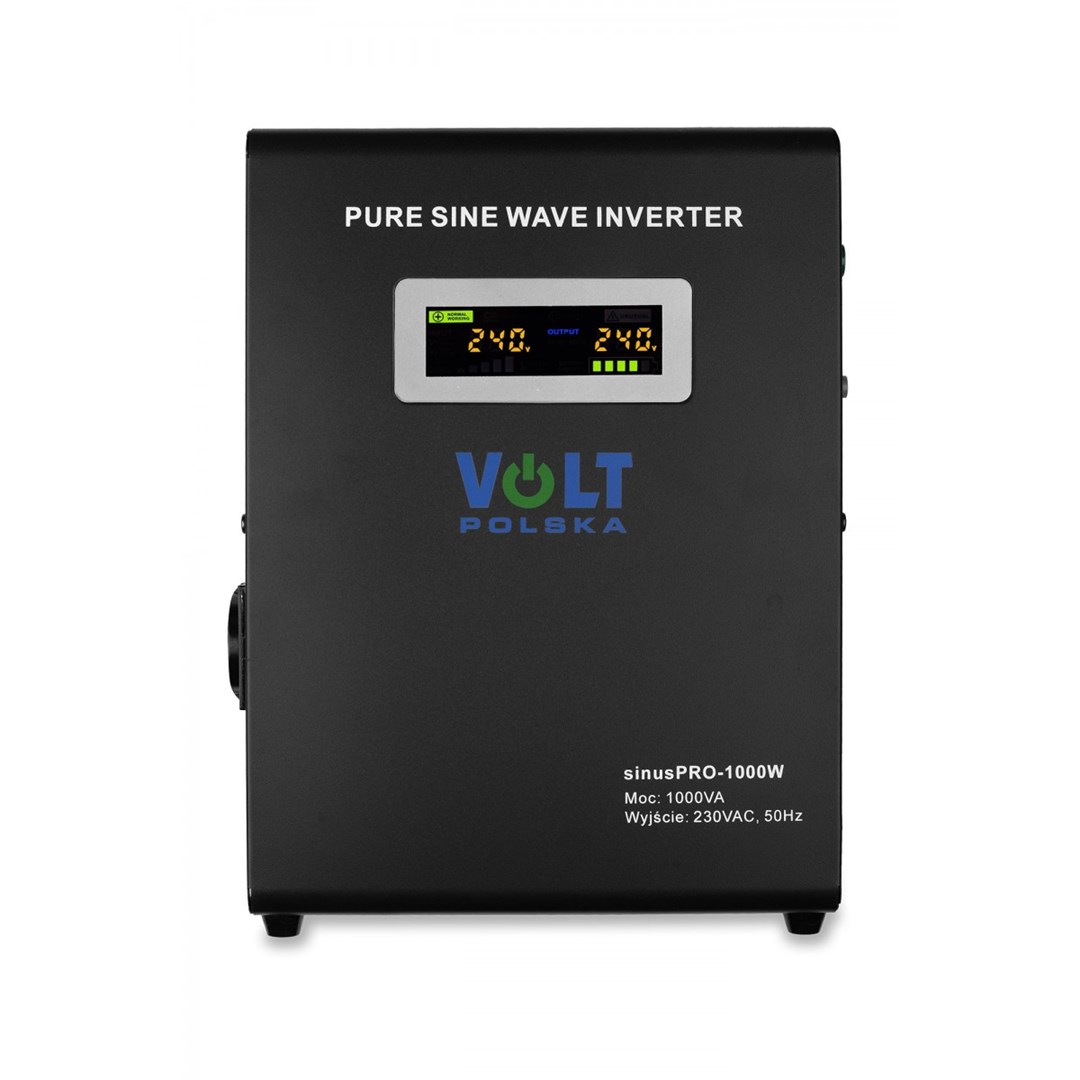 Pretvarač napona VOLT Polska sinusPRO 1000W 12V (UPS, 700W/1000W, čisti sinus)-0