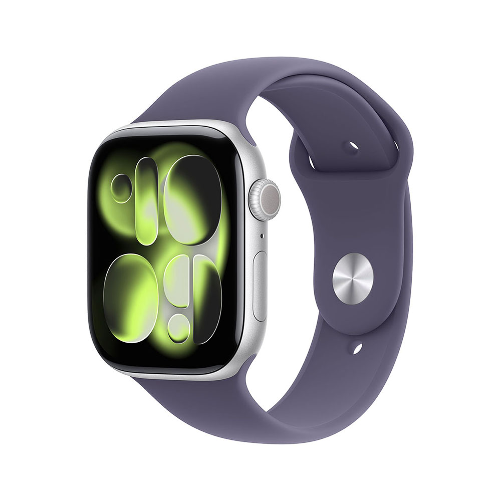 APPLE Watch S11 Cellular 42mm Silver Aluminium Case with Purple Fog Sport Band - M/L-0