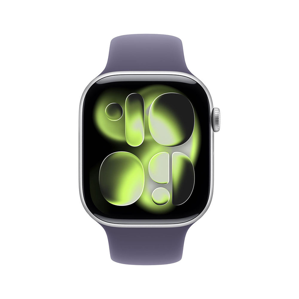 APPLE Watch S11 Cellular 42mm Silver Aluminium Case with Purple Fog Sport Band - M/L-1
