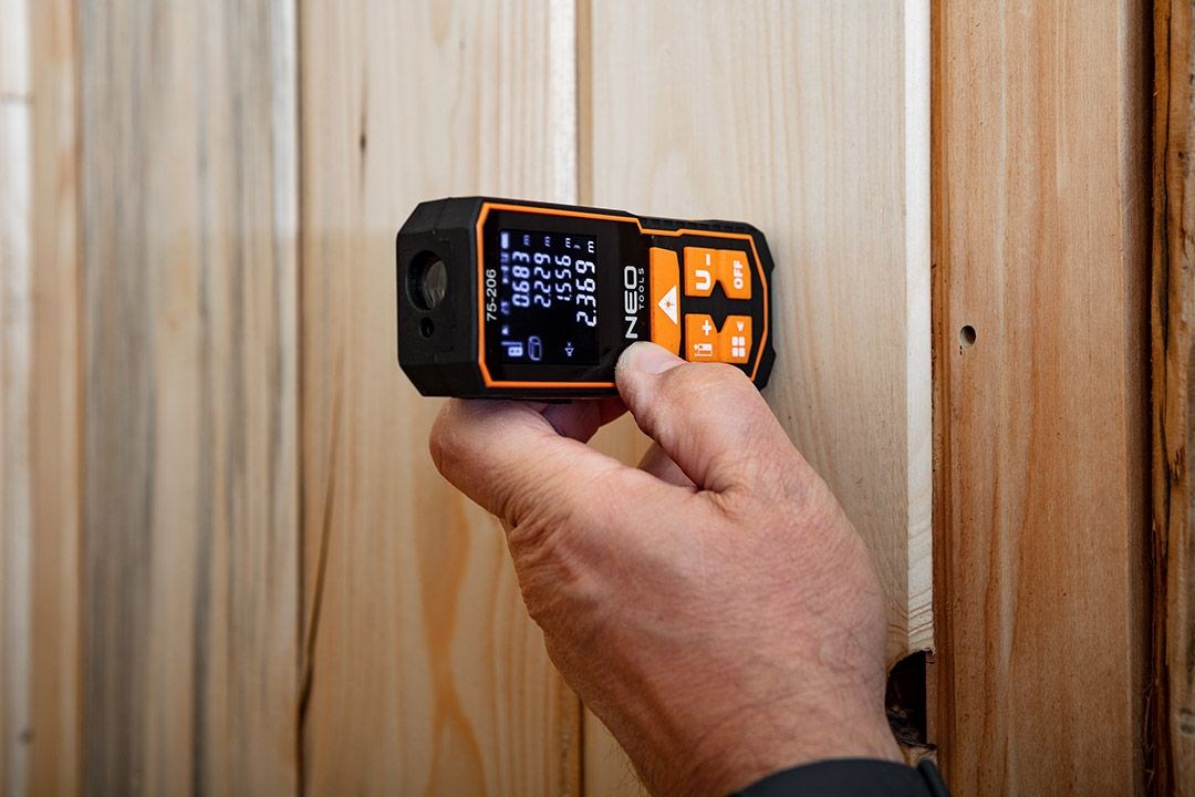 Laserski daljinomjer NEO TOOLS 75-206 (domet 60m, IP54, funkcije mjerenja)-6