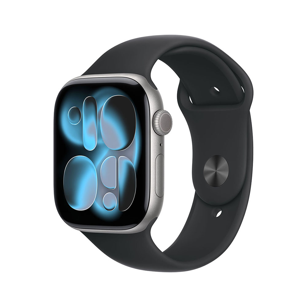 APPLE Watch S11 GPS 42mm Space Grey Aluminium Case with Black Sport Band - S/M-0