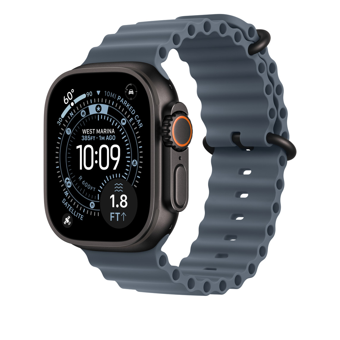 Dodaci APPLE Apple Watch 49mm Band Anchor Blue Ocean Band Extension (crna boja)-1