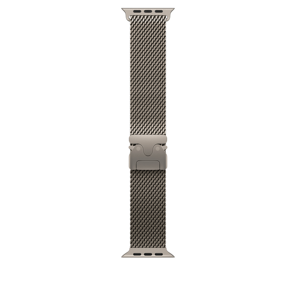 APPLE Watch 49mm Loop Natural Titanium Milanese Loop - Small-0
