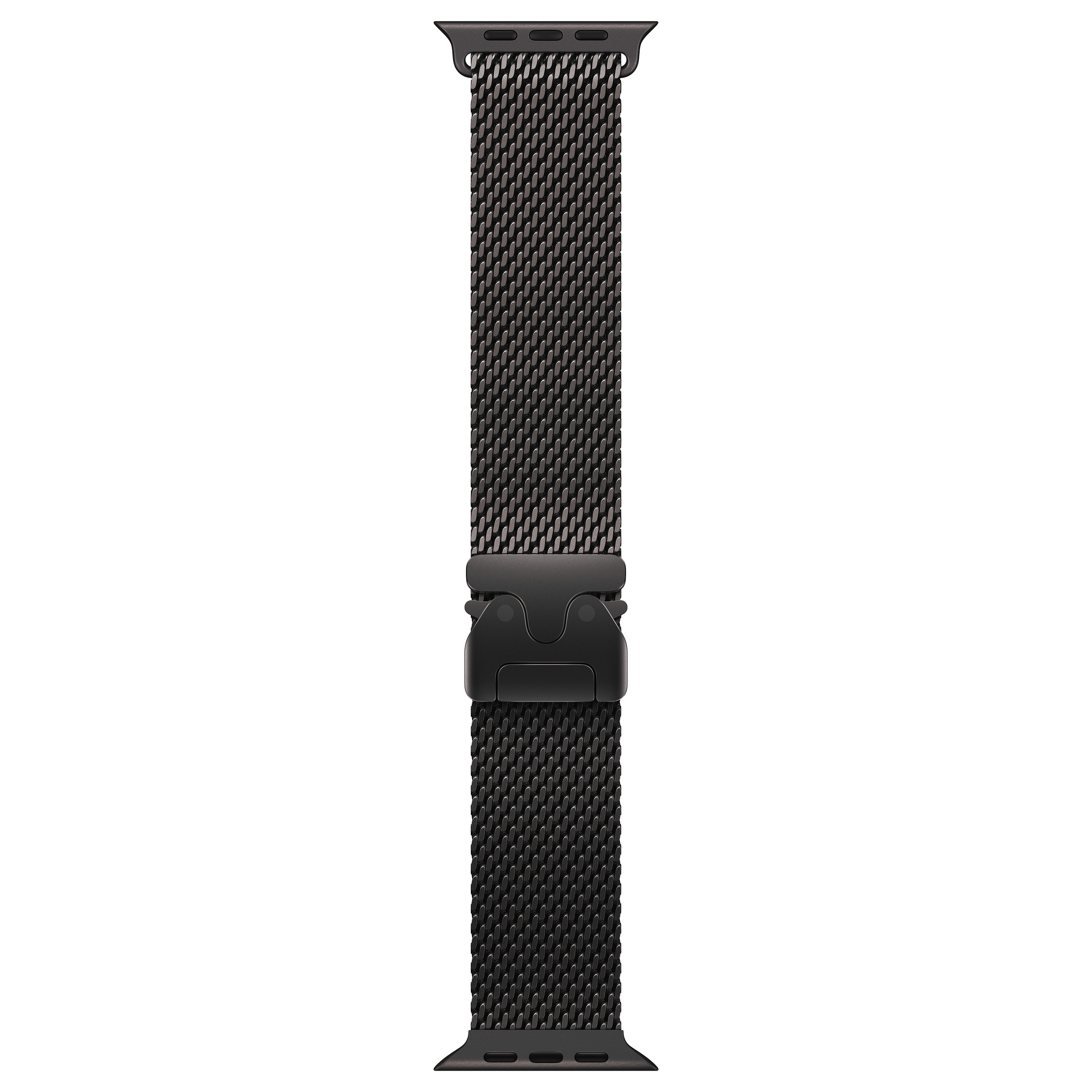 APPLE Watch 49mm Loop Black Titanium Milanese Loop - Medium-4