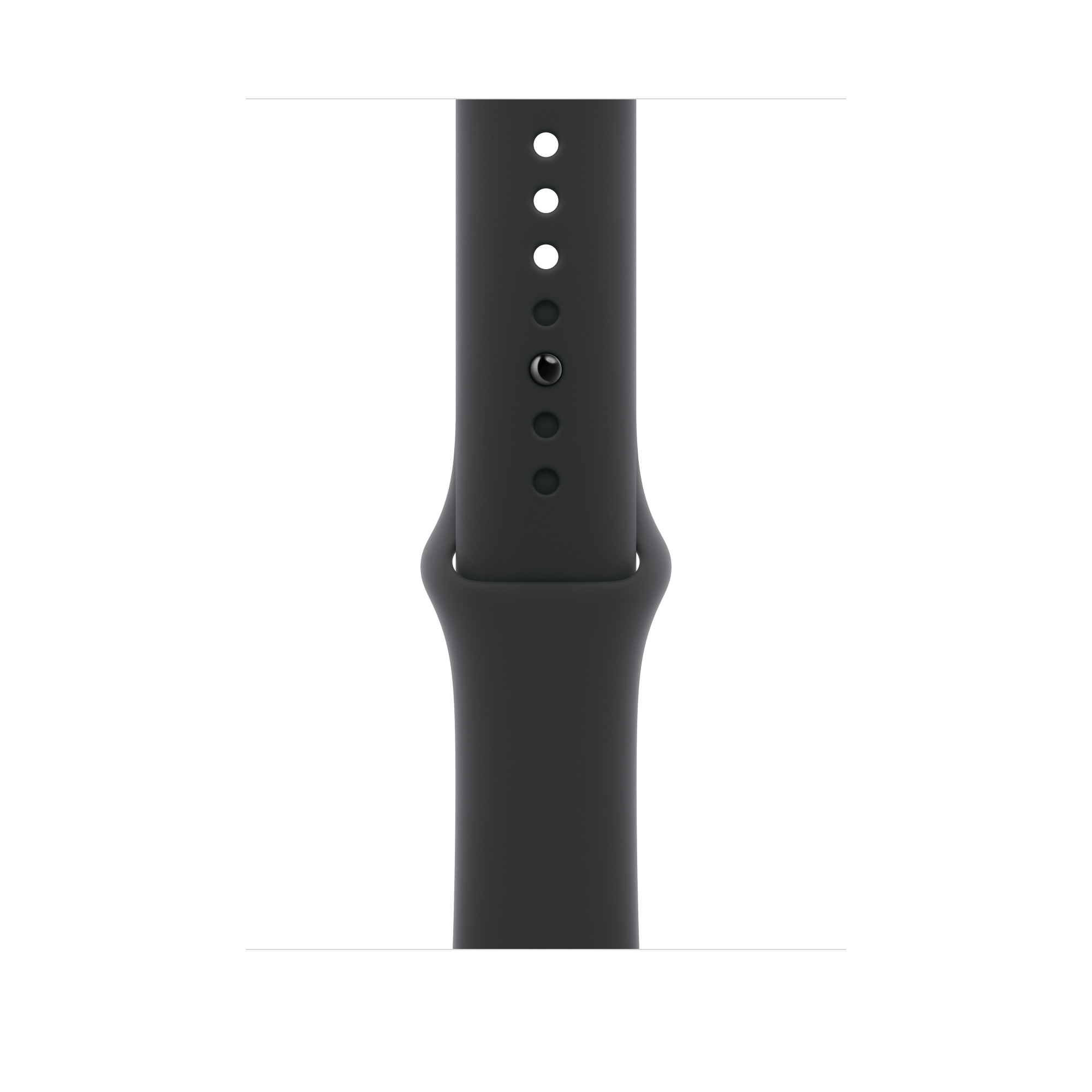 Apple Watch S11 GPS 46mm Jet Black Aluminium Case with Black Sport Band - S/M-1