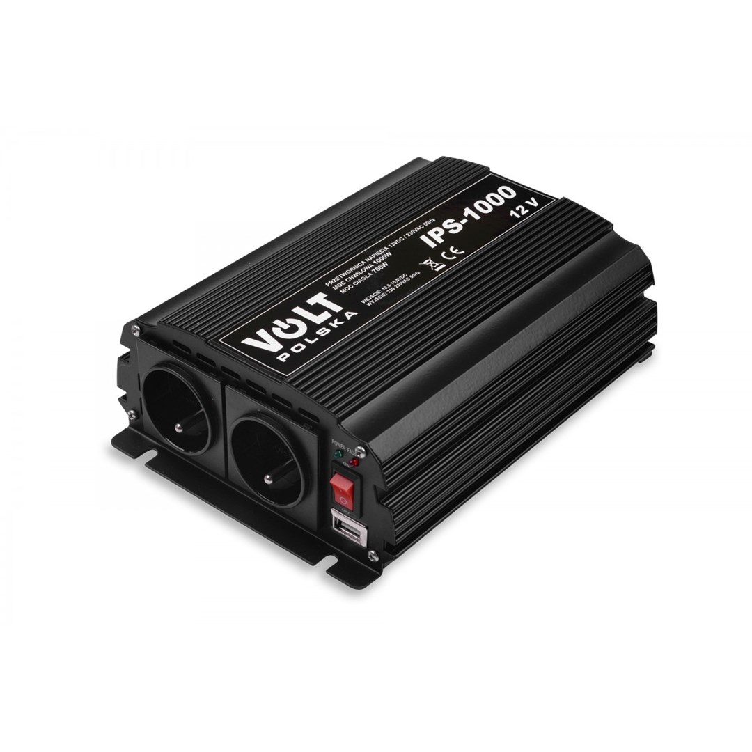 Pretvarač napona VOLT Polska IPS-1000 12V (700W/1000W, modificirani sinus)-0
