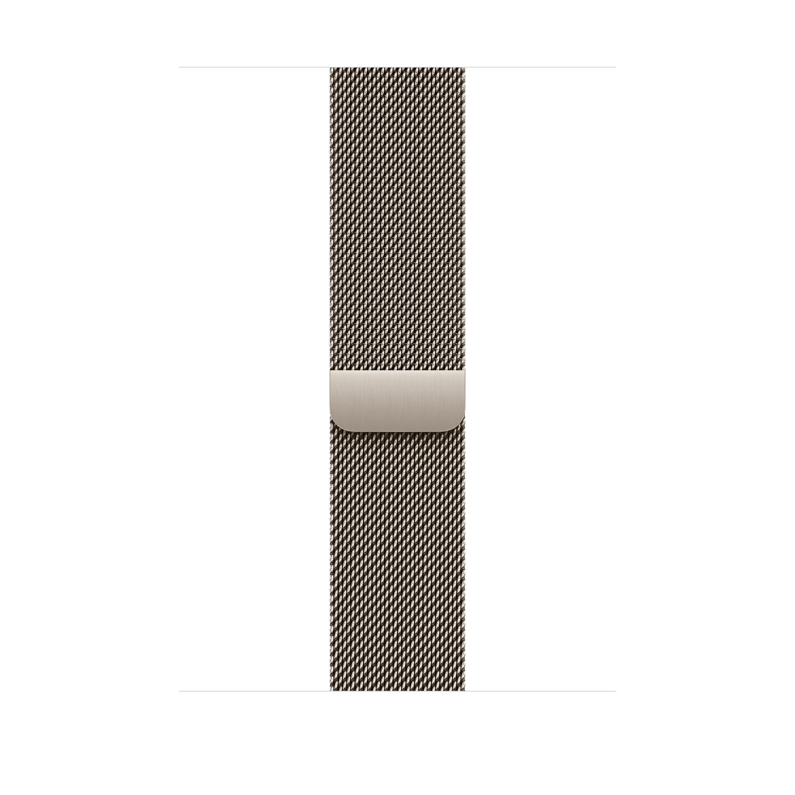 APPLE Watch 46mm Loop Natural Milanese Loop - S/M-0