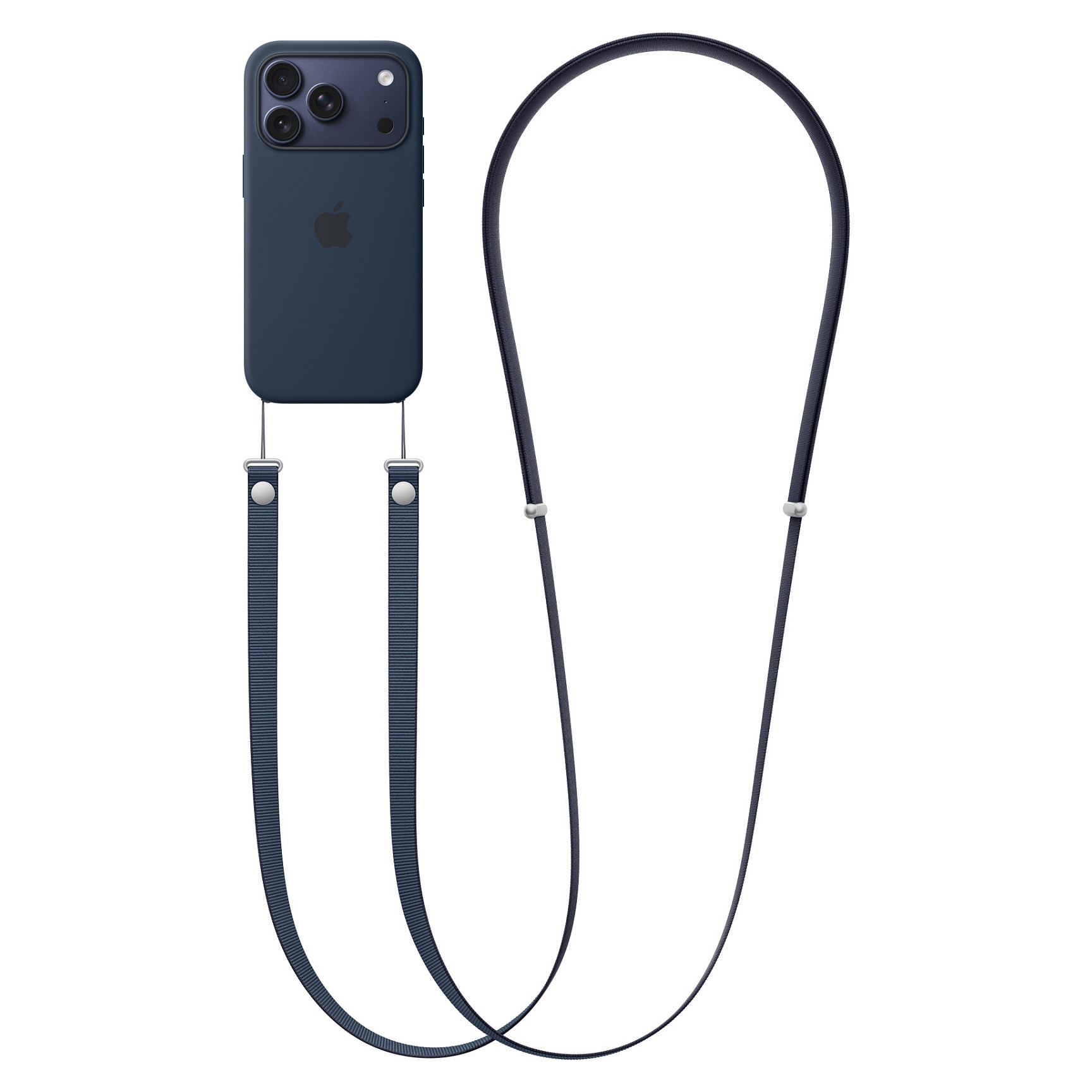 REMEN APPLE FineWoven Crossbody Strap (Plavi) MT2N3ZM/A-4