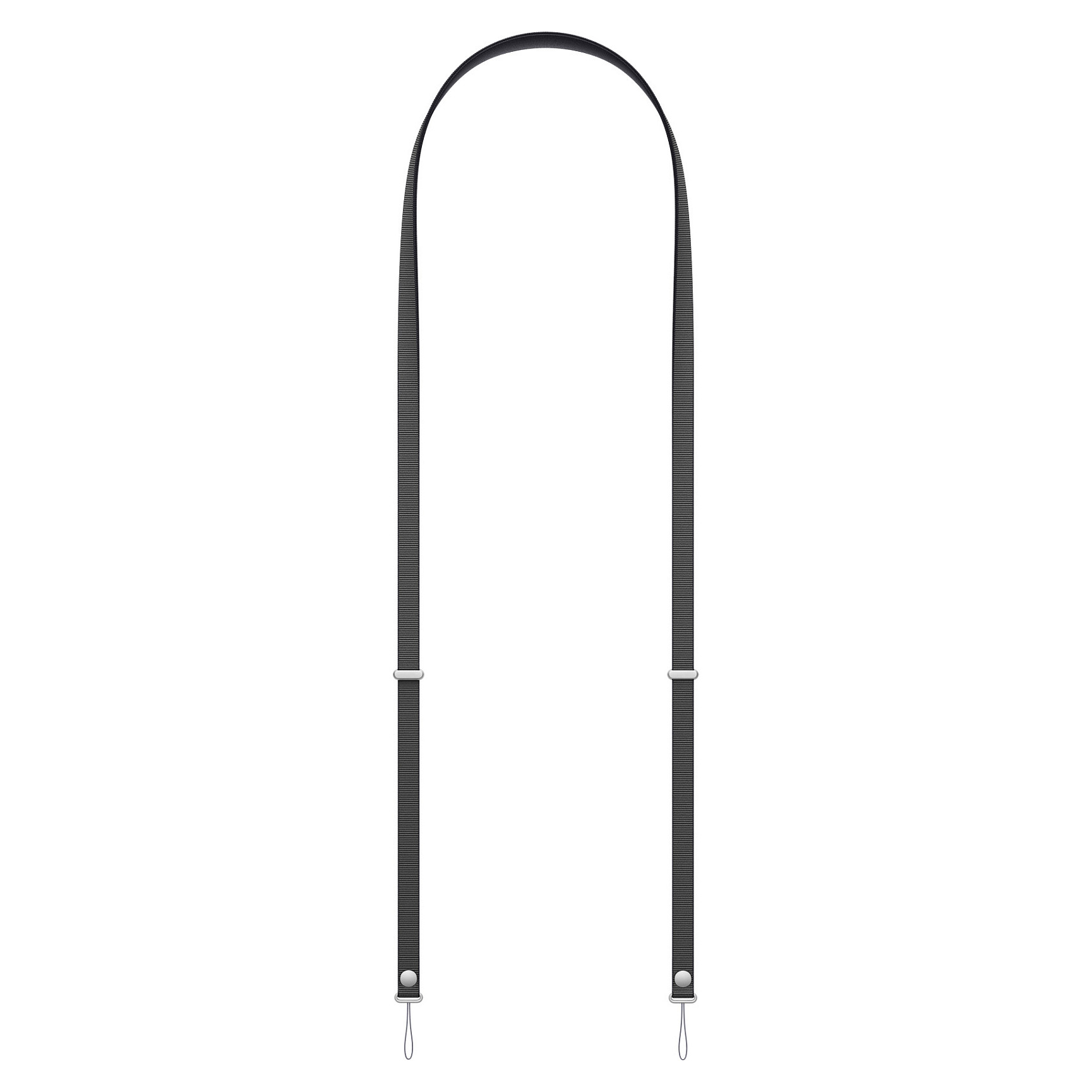 APPLE Crossbody Strap - Crna-2