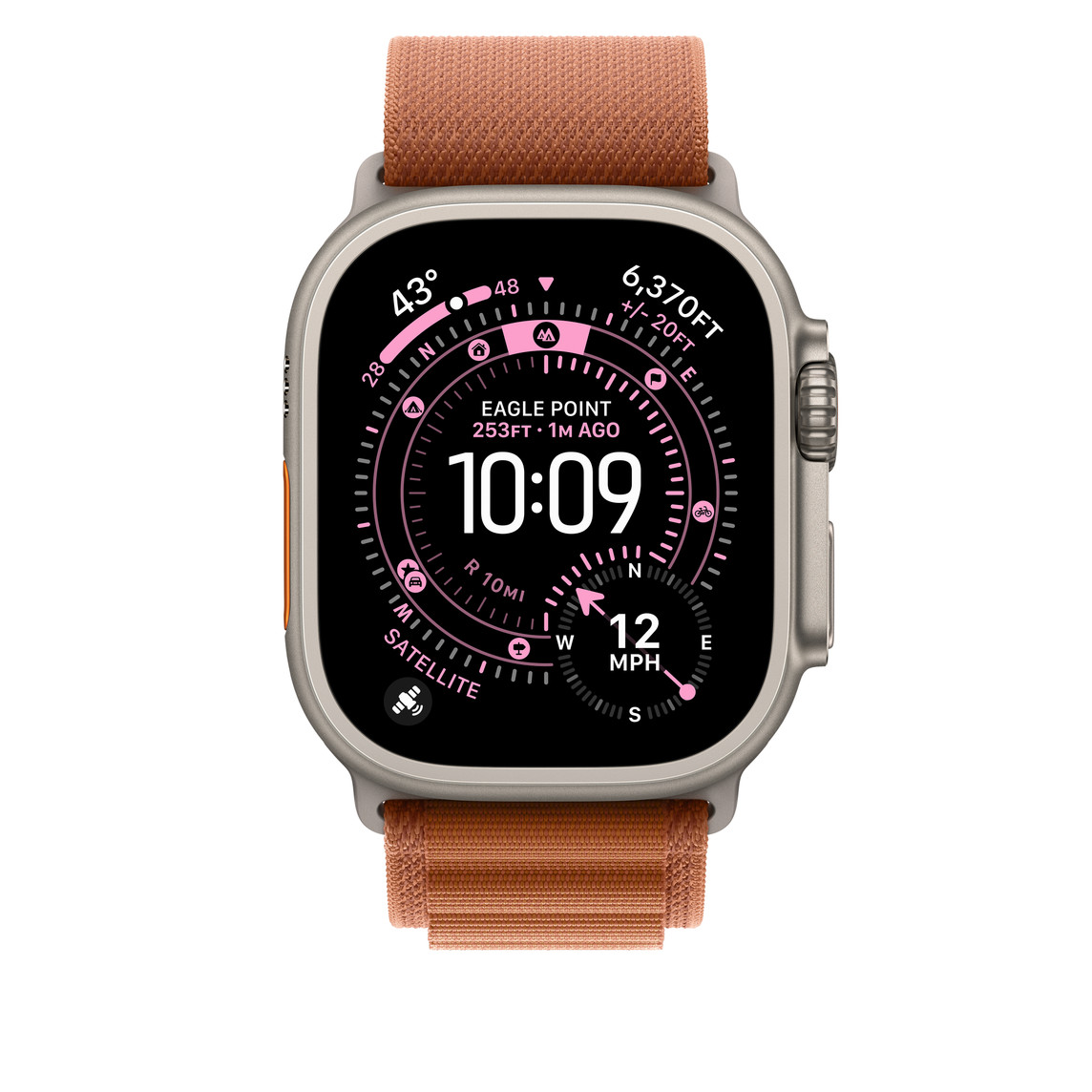 Laptop APPLE Apple Watch 49mm Loop (natural titanium finish)-2