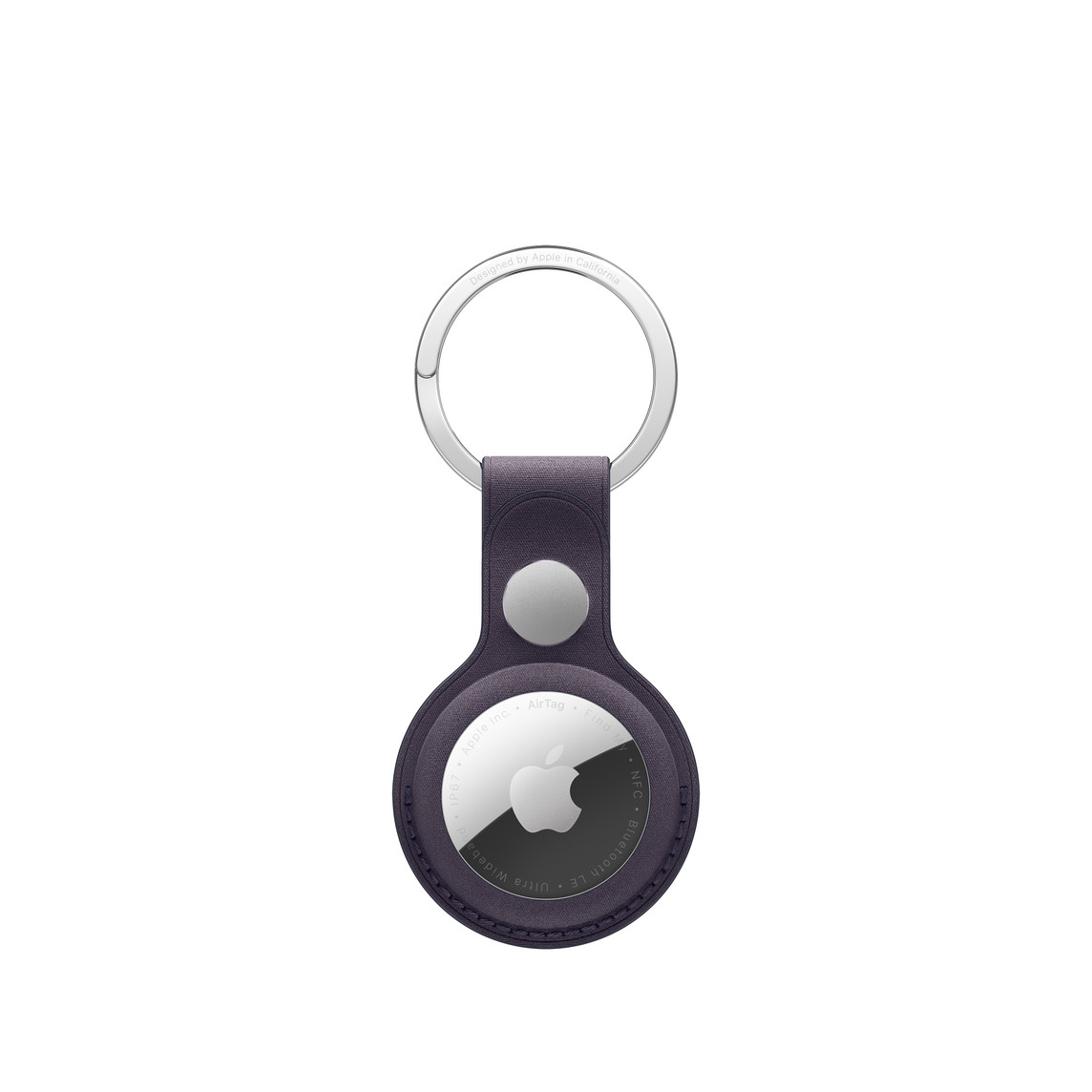 Dodaci APPLE AirTag FineWoven Key Ring - (midnight purple)-0