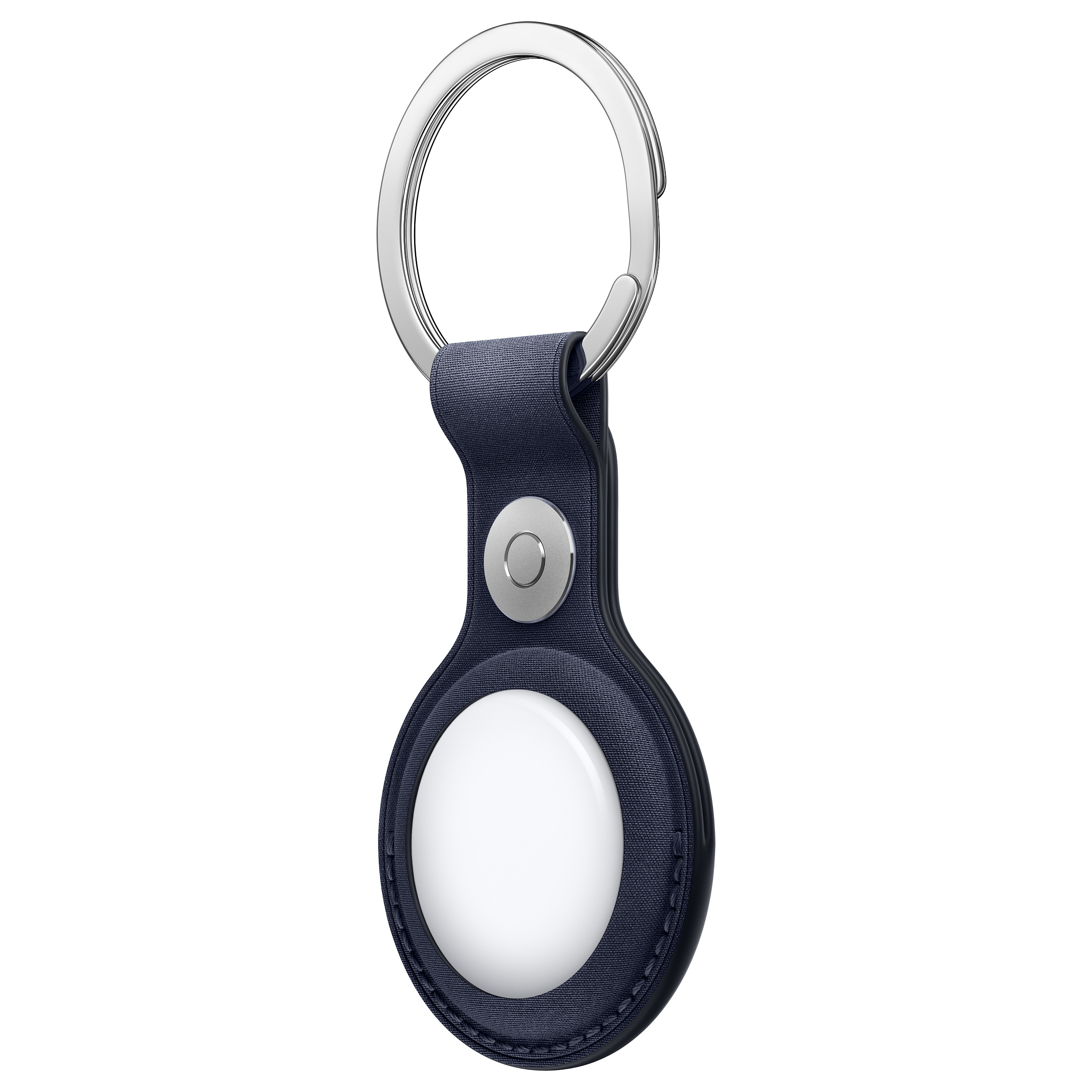 APPLE AirTag FineWoven Key Ring - Navy-3