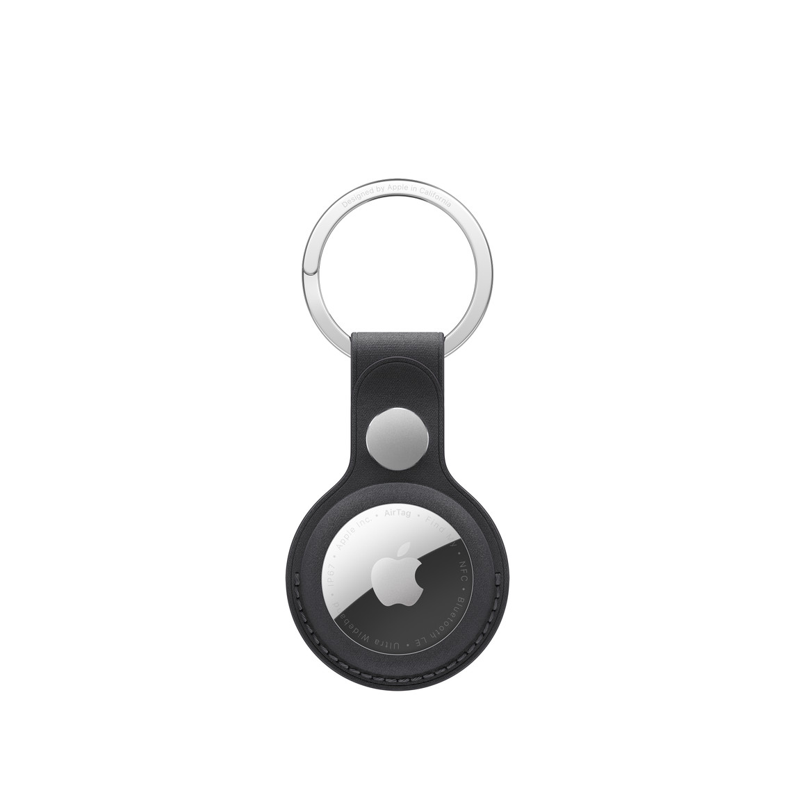 APPLE AirTag FineWoven Key Ring - Crni-0